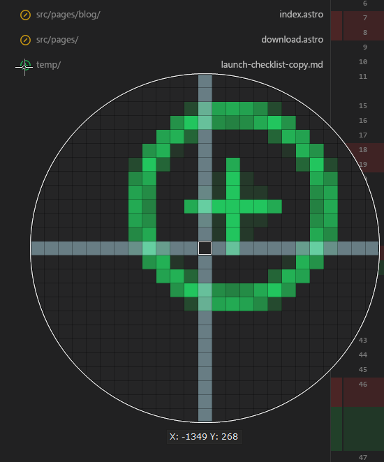 SDF-rendered icon with crisp, clean edges